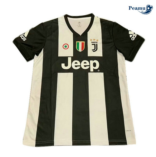 Camisola Futebol Juventus Pre-Match Preto/Vermelho 2019-2020