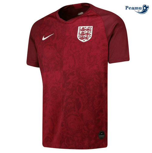 Camisola Futebol Inglaterra Alternativa Equipamento Vermelho 2019-2020