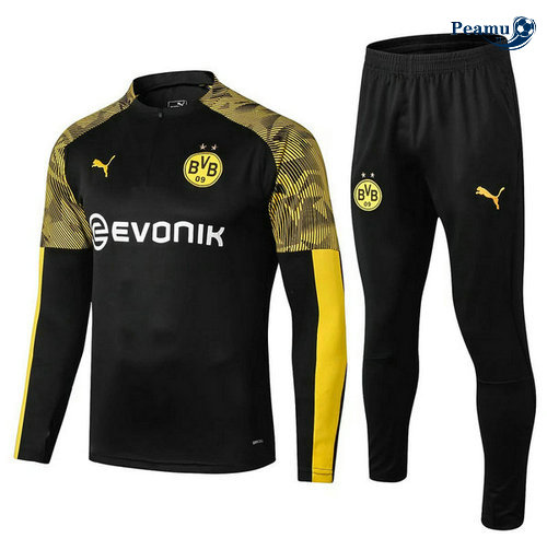 Fato de Treino Borussia Dortmund BVB Preto 2019-2020