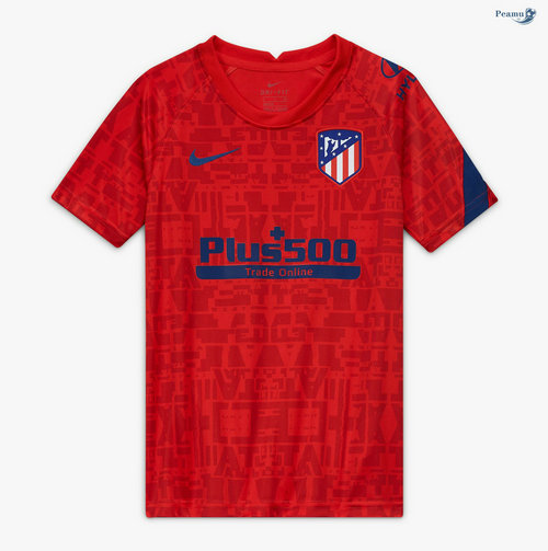 Camisola Futebol Atletico Madrid Pre Match Vermelho 2020-2021