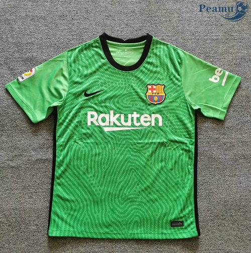 Camisola Futebol Barcelona Pre Match Verde 2020-2021