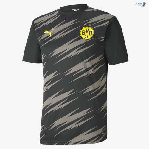 Camisola Futebol Borussia Dortmund Principal Equipamento pre-match 2020-2021