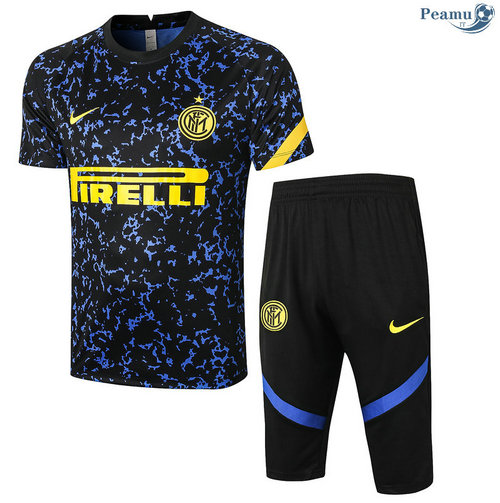 Kit Camisola Entrainement Inter Milan + Pantalon 3/4 Azul 2020-2021
