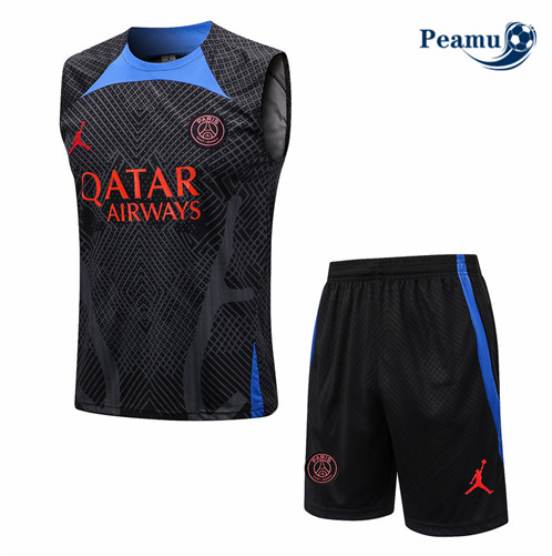 Novas Camisola Kit Equipamento Training foot Paris PSG Colete + Pantalon 2022-2023 personalizadas