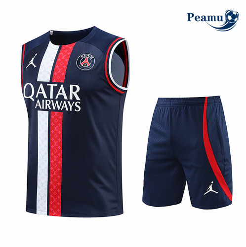 Novas Camisola Kit Equipamento Training foot Paris PSG Colete + Pantalon 2022-2023 preços baratas