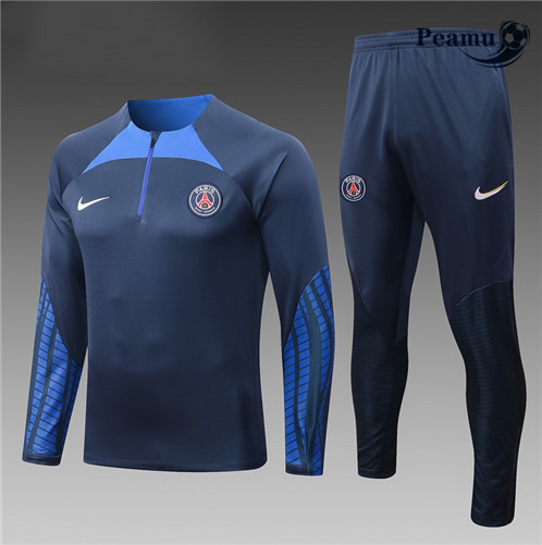 Comprar Camisola Fato de Treino Paris PSG Criancas Azul 2022-2023 online