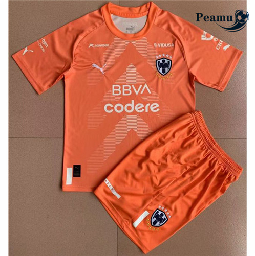 Comprar Camisola Futebol Monterrey Crianças Goleiro Equipamento Laranja 2022-2023 online