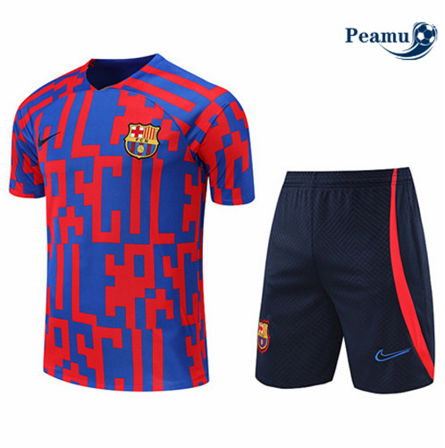 Comprar Camisola Kit Entrainement foot Barcelona + Pantalon Rojo/Azul Profundo 2022-2023 t231 baratas | peamu.pt