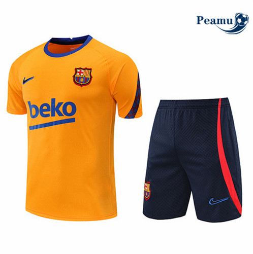 Vender Camisola Kit Entrainement foot Barcelona + Pantalon Naranja/Azul Profundo 2022-2023 t232 baratas | peamu.pt
