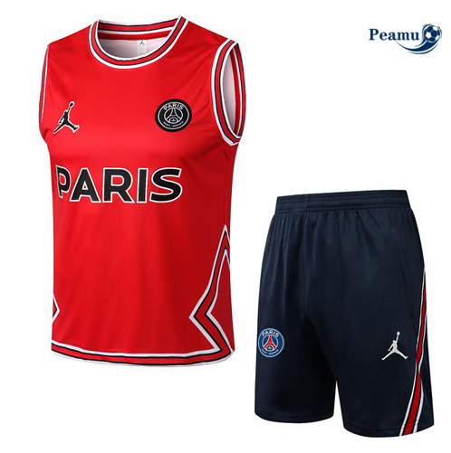 Vender Camisola Kit Entrainement foot Paris PSG Colete + Pantalon Rojo/Azul Profundo 2022-2023 t388 baratas | peamu.pt