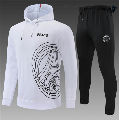 Vender Camisola Sweat de Fato de Treino Paris PSG Crianças Blanco/Negro 2022-2023 t838 baratas | peamu.pt