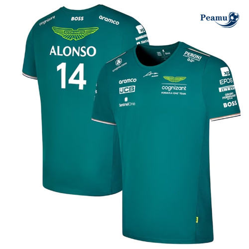 Peamu: Camisola Futebol Aston Martin Aramco Cognizant F1 2023 - Fernando Alonso