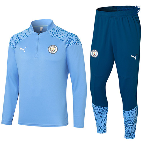 Loja Fato de Treino Manchester City Equipamento Azul 2023-2024