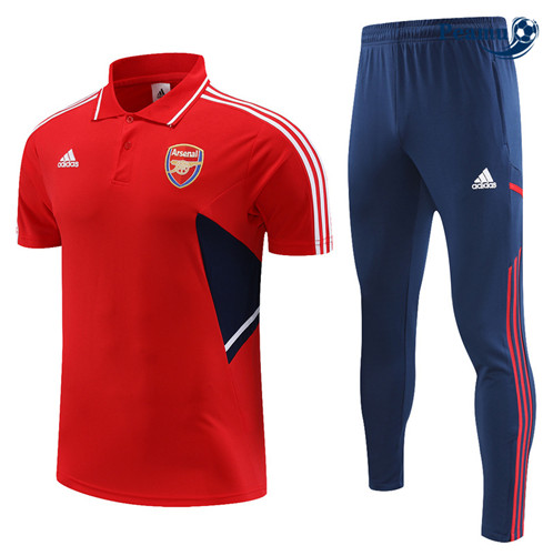 Peamu: Novo Camisola Kit Entrainement Futebol Arsenal + Pantalon Vermelho 2022-2023