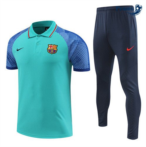 Peamu: Venda Camisola Kit Entrainement Futebol Barcelona + Pantalon Azul 2022-2023