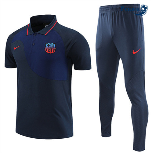Peamu: Desconto Camisola Kit Entrainement Futebol Barcelona + Pantalon Azul 2022-2023