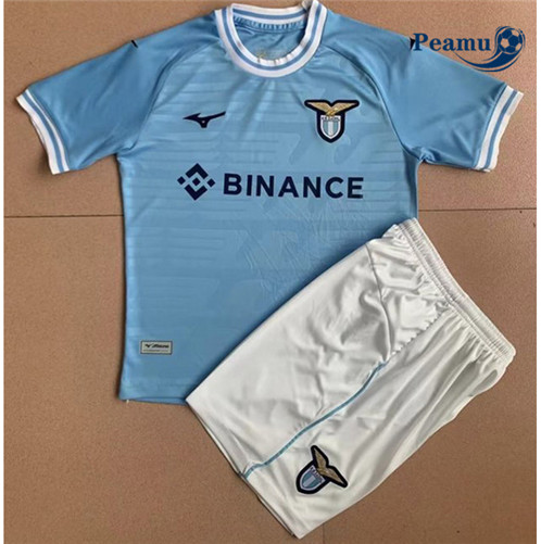 Camisola Futebol Lazio Criança Principal Equipamento 2022-2023 Pt20035