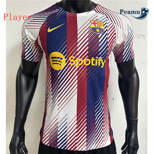 Peamu: Comprar Camisola Barcelona Player Version Equipamento Rojo/Azul 2023-2024