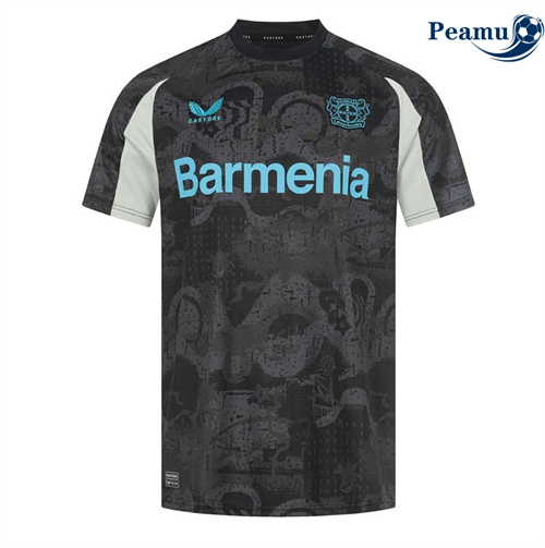 Camisola Futebol Bayer 04 Leverkusen Terceiro Equipamento 2024-2025