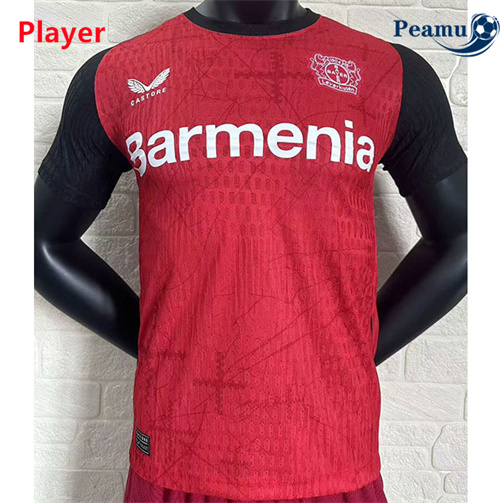 Camisola Futebol Bayer 04 Leverkusen Player Principal Equipamento 2024-2025