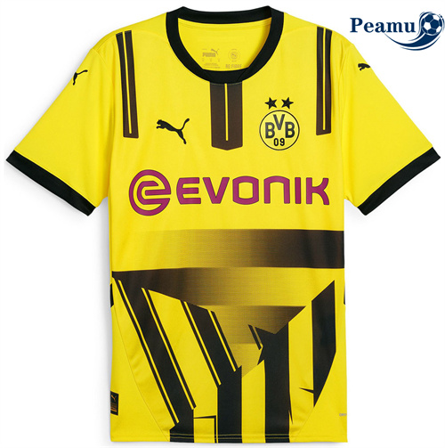 Camisola Futebol Borussia Dortmund Equipamento Amarelo 2024-2025