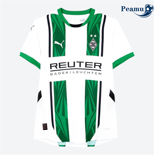 Camisola Futebol Borussia Monchengladbach Principal Equipamento 2024-2025