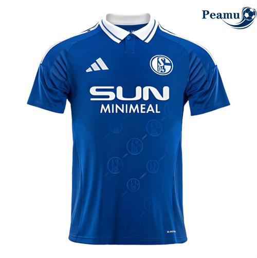 Camisola Futebol Schalke 04 Principal Equipamento 2024-2025