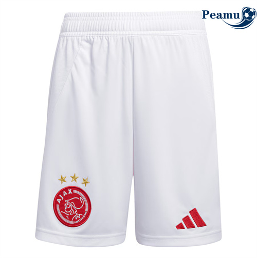 Camisola Futebol Ajax Calcoes Principal Equipamento 2024-2025