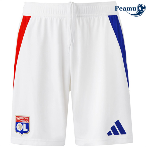 Camisola Futebol Lyon Calcoes Principal Equipamento 2024-2025