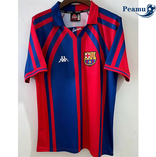 Camisola Futebol Retrô Barcelona Principal Equipamento 1998