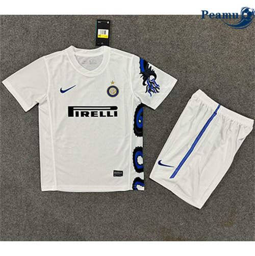 Camisola Futebol Retrô Inter Milan Crianças Alternativa Equipamento 2010