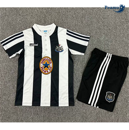 Camisola Futebol Retrô Newcastle United Crianças Principal Equipamento 1995-97