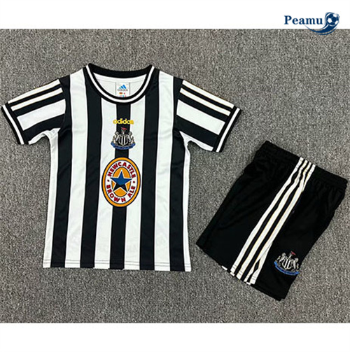 Camisola Futebol Retrô Newcastle United Crianças Principal Equipamento 1997-99