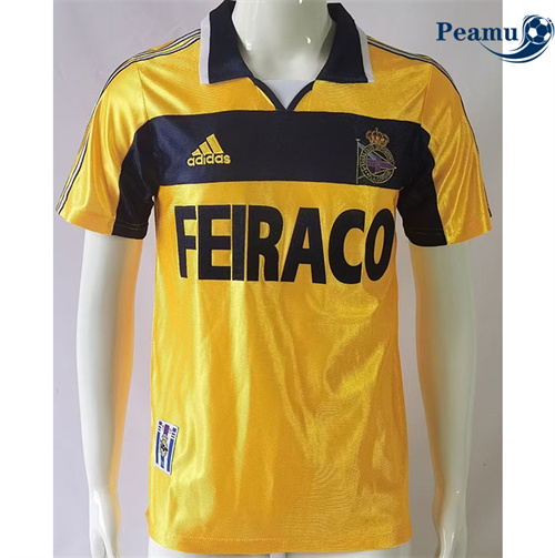 Camisola Futebol Retrô Deportivo Terceiro Equipamento 99-00