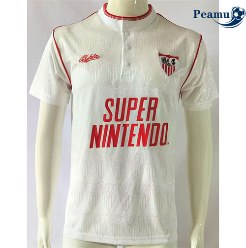 Camisola Futebol Retrô Seville Principal Equipamento 1991-92