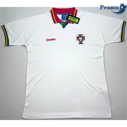 Camisola Futebol Retrô Portugal Alternativa Equipamento 95-96