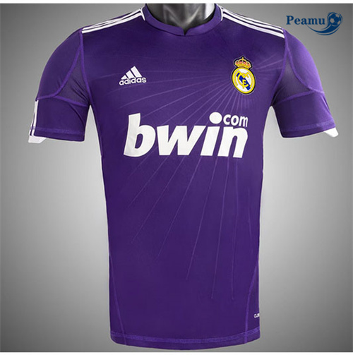 Camisola Futebol Retrô Real Madrid Terceiro Equipamento 2010-11