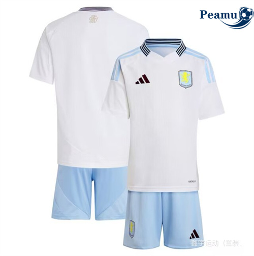 Camisola Futebol Aston Villa Crianças Alternativa Equipamento 2024-2025