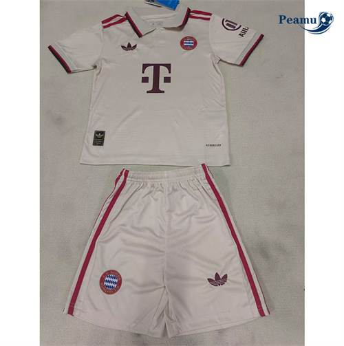 Camisola Futebol Bayern de Munique Crianças Terceiro Equipamento 2024-2025