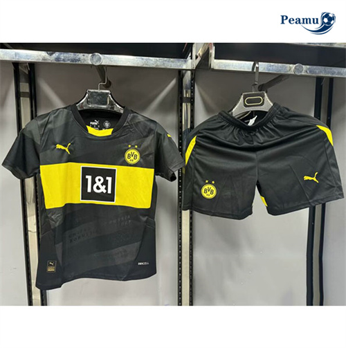 Camisola Futebol Borussia Dortmund Crianças Alternativa Equipamento 2024-2025