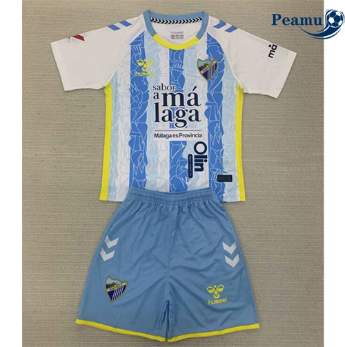 Camisola Futebol Malaga Crianças Principal Equipamento 2024-2025