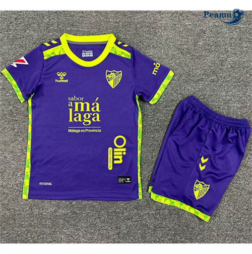 Camisola Futebol Malaga Crianças Alternativa Equipamento 2024-2025