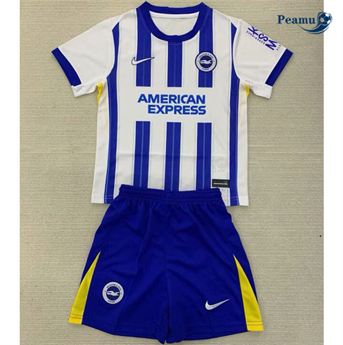 Camisola Futebol Brighton Crianças Principal Equipamento 2024-2025