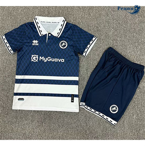 Camisola Futebol Millwall Crianças Principal Equipamento 2024-2025