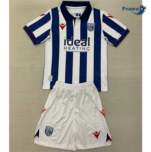 Camisola Futebol West Bromwich Albion Crianças Principal Equipamento 2024-2025