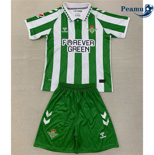 Camisola Futebol Real Betis Crianças Principal Equipamento 2024-2025