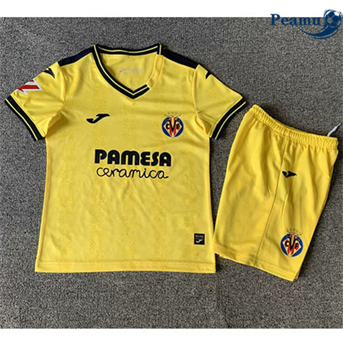 Camisola Futebol Villarreal Crianças Principal Equipamento 2024-2025