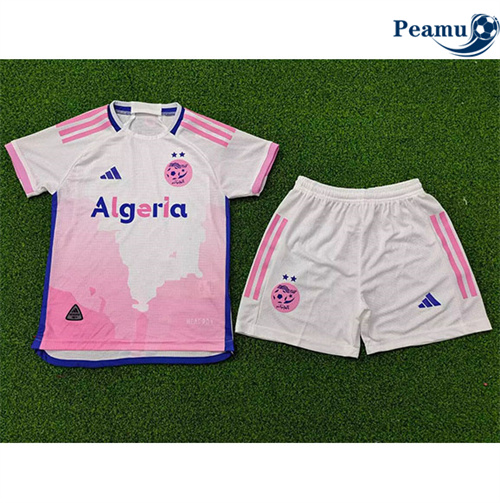 Camisola Futebol Argélia Crianças Equipamento 2024-2025