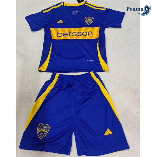 Camisola Futebol Boca Juniors Crianças Principal Equipamento 2024-2025