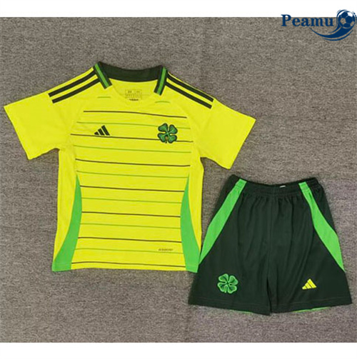 Camisola Futebol Celtic Crianças Alternativa Equipamento 2024-2025